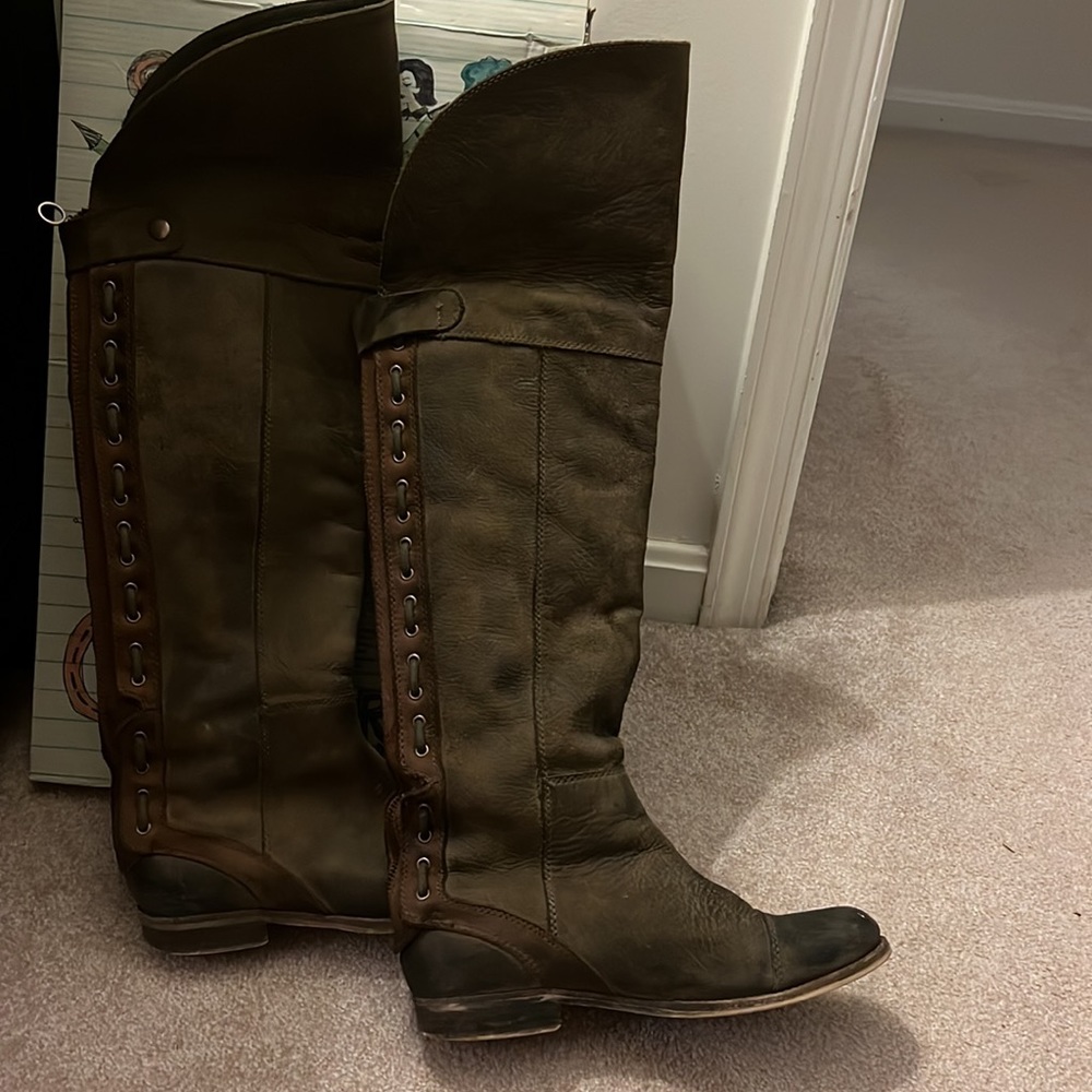 Jeffrey Campbell over the knee boots